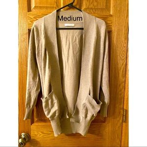 ☀️5/$10☀️ Tan/taupe cardigan